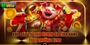 Kho Báu Tứ Linh V8WIN Đa Tính Năng, Tỷ Lệ Thưởng X200